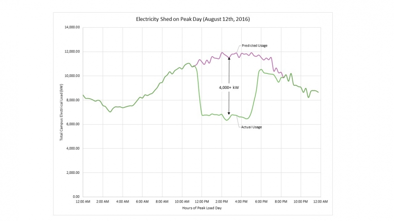 Electricity shed