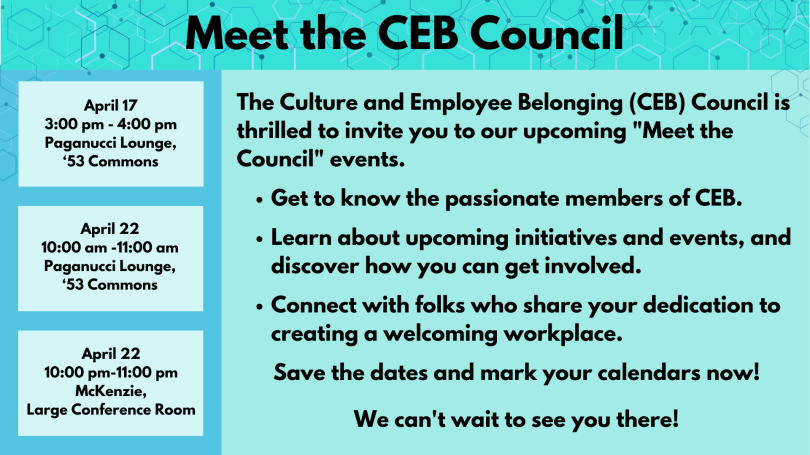 Meet the CEB Council