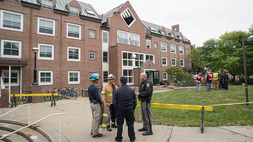 Morton Hall Fire